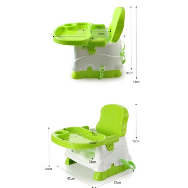 台灣現貨 寶寶折疊餐椅 攜帶式 兒童餐椅 寶寶餐椅 product thumbnail 5