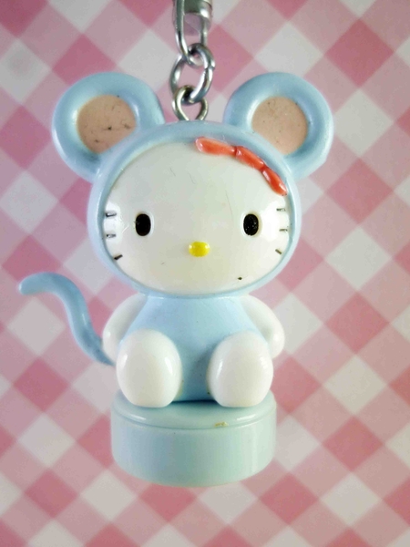 【震撼精品百貨】Hello Kitty 凱蒂貓~KITTY限量鑰匙圈-生肖系列(大)-鼠