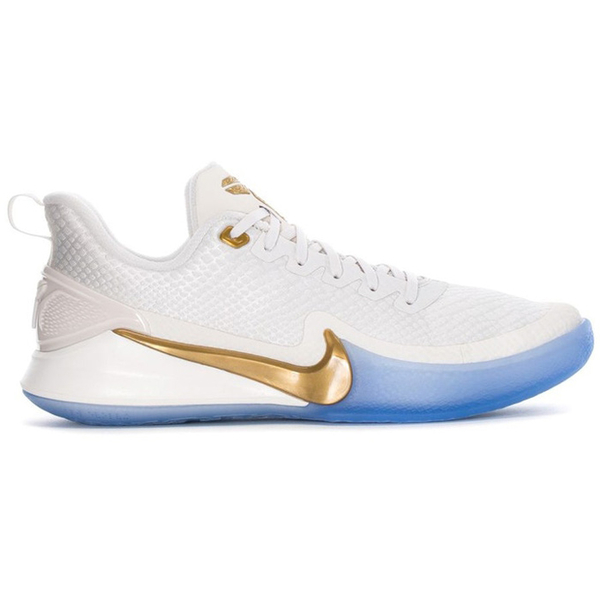 NIKE Mamba Focus Metallic Gold 男鞋 籃球 冰底 金勾 緩震 白金 【運動世界】 AJ5899-004