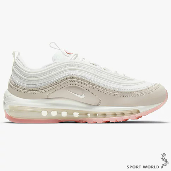 Nike 女鞋 休閒鞋 Air Max 97 全氣墊 白粉奶茶【運動世界】CT1904-100[現貨下殺] product thumbnail 3