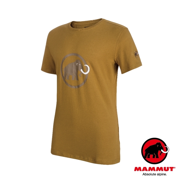 Mammut 長毛象 LOGO T-Shirt Men 短袖Logo T恤 沙褐 男款 #1041-07291