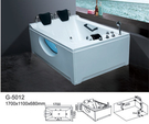 【麗室衛浴】BATHTUB WORLD 人體工學設計款 按摩浴缸 G-5012 1700*1100*680mm