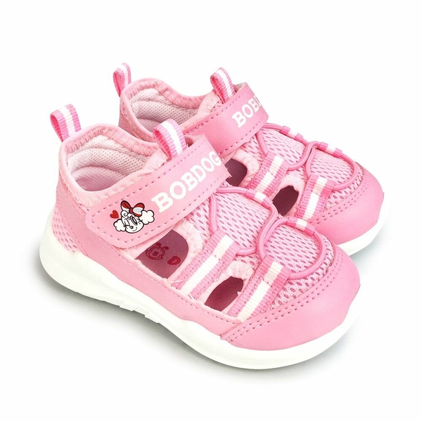 【菲斯質感生活購物】台灣製巴布豆運動涼鞋-粉色 男童鞋 女童鞋 涼鞋 運動鞋 休閒鞋 沙灘鞋