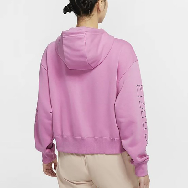 NIKE AIR HOODIE 女裝 外套 連帽 休閒 刷毛 棉質 粉【運動世界】 CJ3043-693 product thumbnail 2