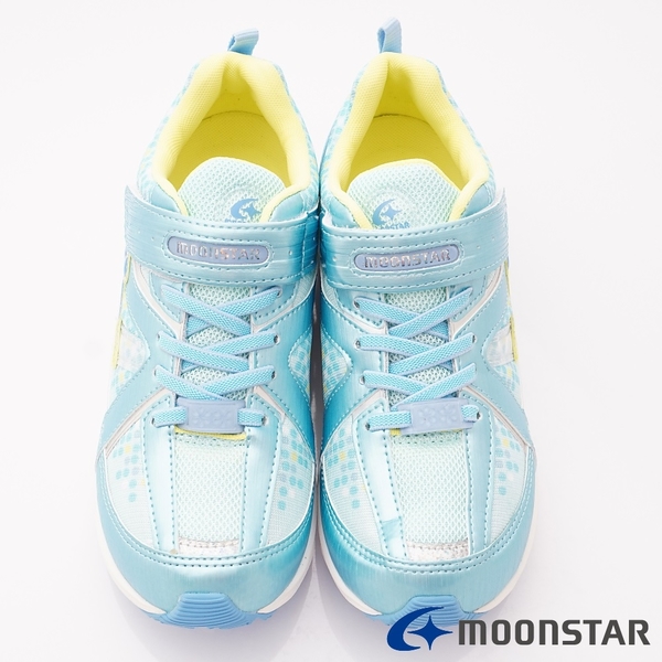 日本Moonstar機能童鞋  輕量運動鞋款 8079淺藍(中大童段) product thumbnail 4
