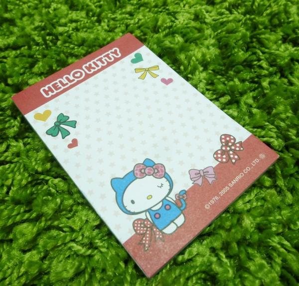 【震撼精品百貨】Hello Kitty 凱蒂貓~便條~蝴蝶結【共1款】 product thumbnail 5