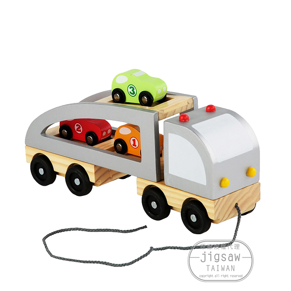 Jigsaw 兒童玩具車 交通運輸車/雙層卡車