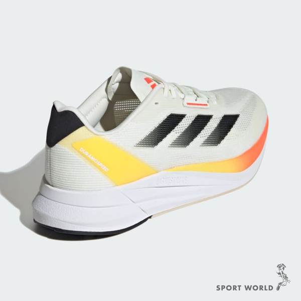 Adidas 慢跑鞋 男鞋 穩定 Duramo Speed 白【運動世界】IE5477 product thumbnail 4