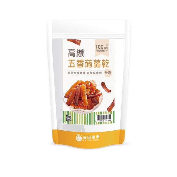 高纖五香蒟蒻乾180G 每日優果 product thumbnail 3