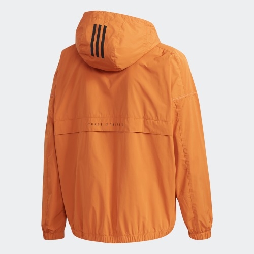 ADIDAS M S2S WV CL JKT 男裝 外套 連帽 休閒 風衣 保暖 舒適 橘【運動世界】ED1929 product thumbnail 2