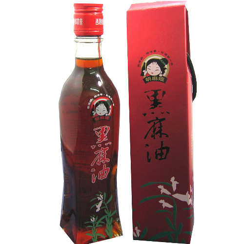 百大西港黑麻油300ml