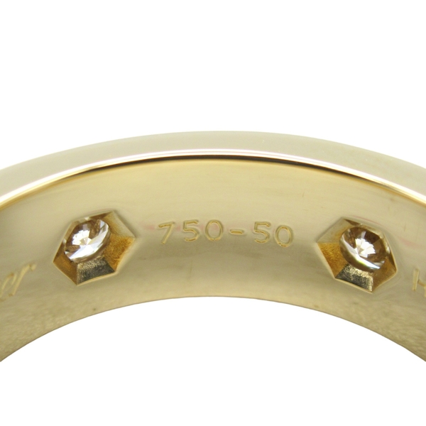 【二手名牌BRAND OFF】Cartier 卡地亞 Love系列 18K金 三顆鑽石 戒指 #50 product thumbnail 5