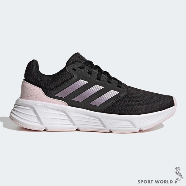 【現貨】ADIDAS GALAXY 6 女鞋 慢跑 緩衝 透氣 黑 GW4132 product thumbnail 2