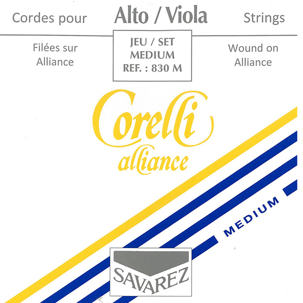 小叮噹的店 -中提琴弦 (整套) 法國 SAVAREZ Corelli 830M 中張/弱張/低張