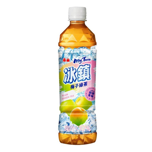 泰山 冰鎮梅子綠茶 535ml【康鄰超市】