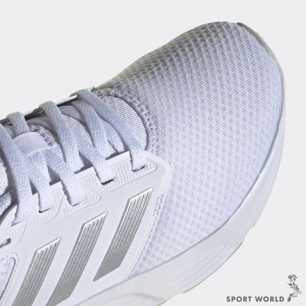 Adidas Galaxy 6 女鞋 慢跑鞋 緩震 網布 透氣 白【運動世界】HP2407 product thumbnail 9