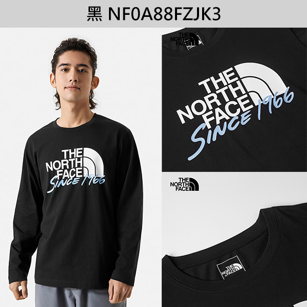 The North Face 北面 長袖上衣 男裝 女裝 棉質 印花【運動世界】NF0A88FZJK3/NF0A88FZLK5/NF0A88FZQLI product thumbnail 4