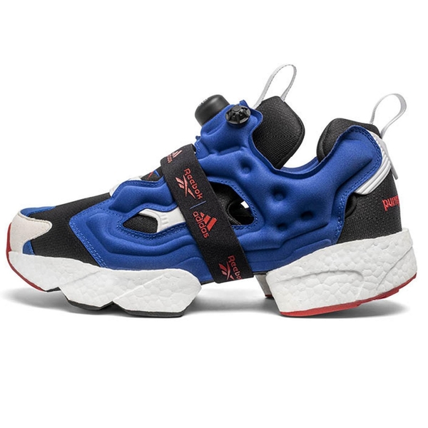 REEBOK INSTAPUMP FURY BOOST 男鞋女鞋休閒情侶ADIDAS聯名充氣避震藍黑