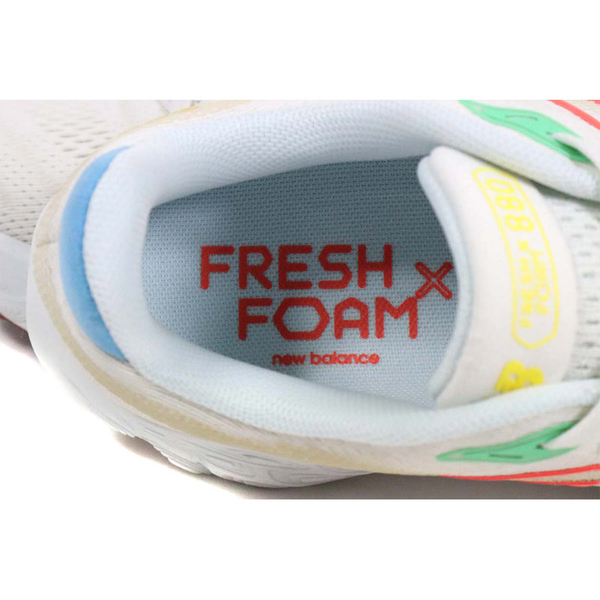 NEW BALANCE FRESH FOAM 880 運動鞋 跑鞋 米/橘 女鞋 W880R14-D no135 product thumbnail 8