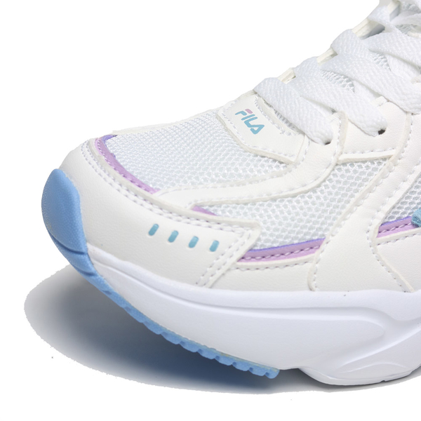 FILA 休閒鞋 復古 老爹鞋 白粉藍 女 5J928W113 product thumbnail 3