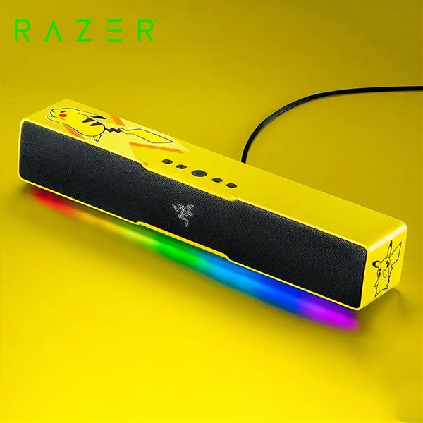 Razer 雷蛇 LEVIATHAN V2X Sound Bar 利維坦巨獸V2X 電腦喇叭 寶可夢聯名款 (RZ05-04280200-R3A1)