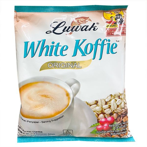 印尼 Luwak 三合一即溶白咖啡(原味)20gx18包【小三美日】DS012203 product thumbnail 2