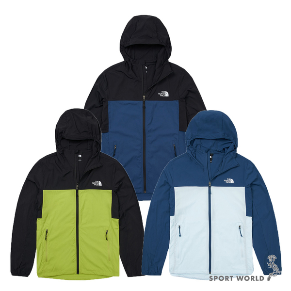 The North Face 北面 連帽外套 男裝 涼感 防曬【運動世界】NF0A87VYMPF/NF0A87VYRO3/NF0A87VYTOU