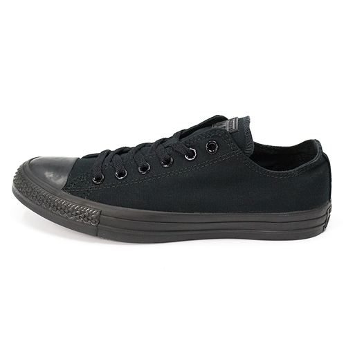 CONVERSE Chuck Taylor All Star -中性情侶基本款黑色低筒休閒鞋- NO.M5039C