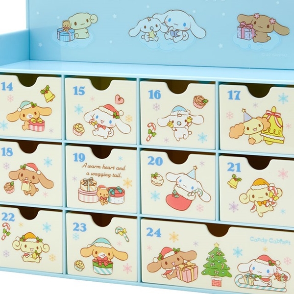 小禮堂 大耳狗 屋型日期多格抽屜盒 (藍 聖誕系列) 4550337-779361 product thumbnail 4