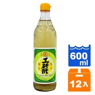 工研 白酢 600ml(12入)/箱【康鄰超市】