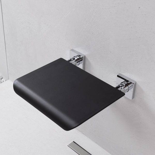 【麗室衛浴】德國 EMCO 3551.212.02 SYSTEM 2 黑色淋浴椅
