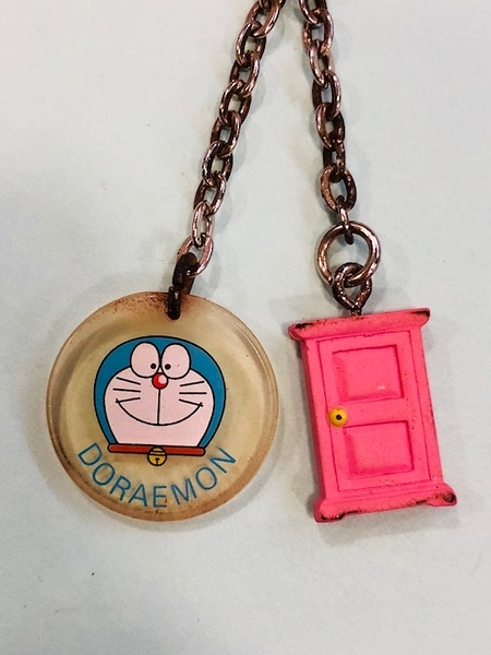 【震撼精品百貨】Doraemon_哆啦A夢~Doraemon拉鍊頭吊飾-任意門