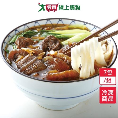 超值組-捷康人氣紅燒牛肉麵7包/組(680G/包)【愛買冷凍】