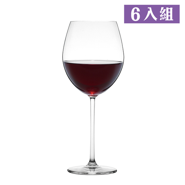泰國LUCARIS LAVISH系列博根地紅酒杯670ml-6入組