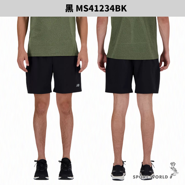 New Balance 短褲 男裝 7吋 速乾 美版 黑/灰/藍【運動世界】MS41234BK/MS41234GT/MS41234NNY product thumbnail 3