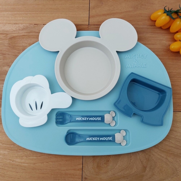 日本製 米奇兒童餐盤組 孩童餐具 套餐組 嬰兒餐盤 餐具套件 寶寶餐具 米老鼠 米奇 迪士尼 米老鼠 product thumbnail 3