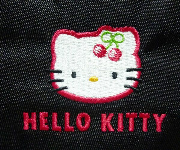 【震撼精品百貨】Hello Kitty 凱蒂貓~KITTY手提袋肩背包媽媽袋『黑底紅格子』 product thumbnail 5