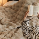 輕奢高級感蓋毯秋冬季加厚休閑蓋毯沙發毯毛毯保暖絨毯飄窗毯