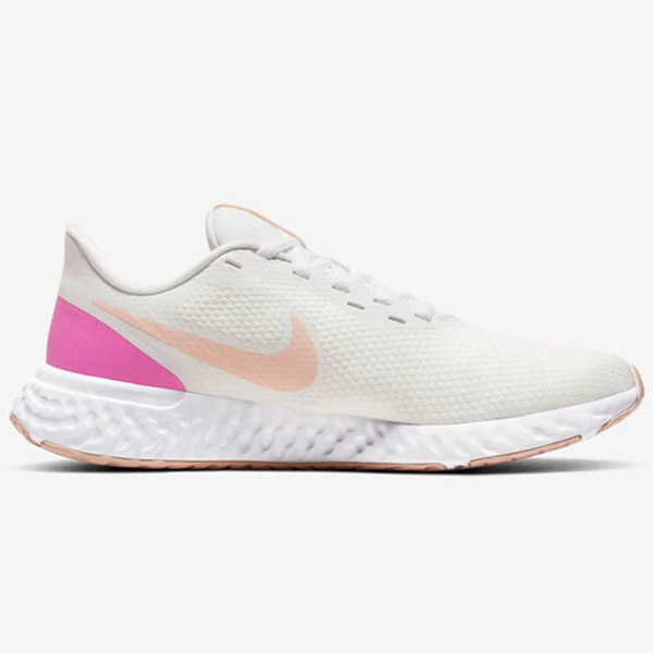 NIKE Revolution 5 女鞋 慢跑 訓練 輕量 網布 透氣 米色【運動世界】BQ3207-103 product thumbnail 3