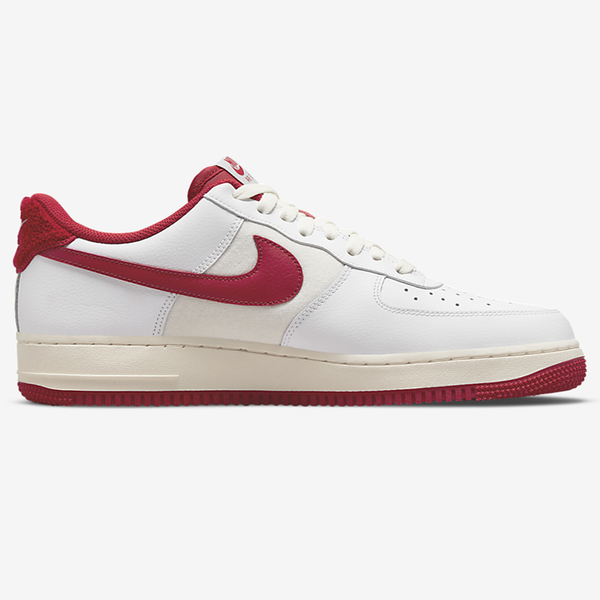 【現貨】NIKE Air Force 1 '07 LV8 男鞋 休閒 後跟絨毛 白米紅【運動世界】DO5220-161 product thumbnail 3