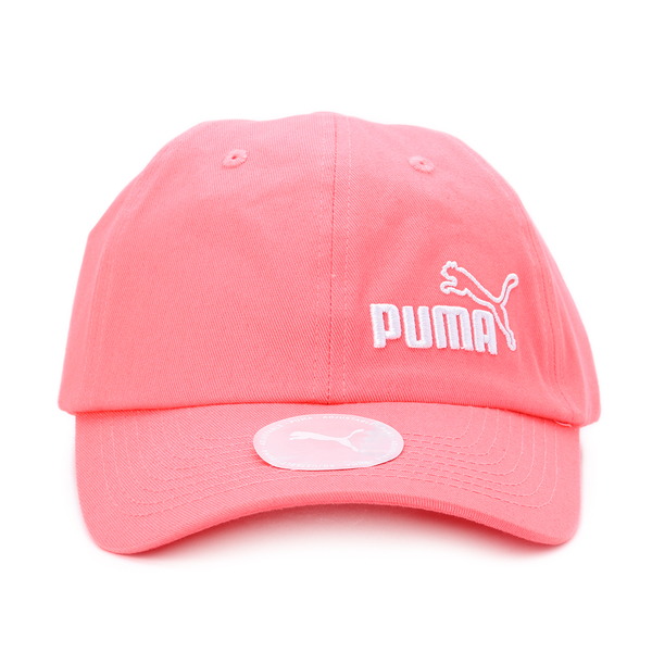 PUMA 鏤空電繡棒球帽 珊瑚橘 022543-22