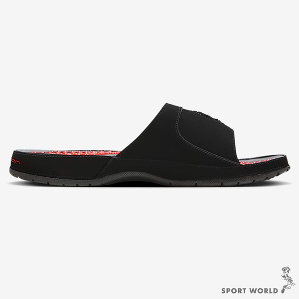 Nike 男鞋 拖鞋 Jordan Hydro VIII Retro 黑紅【運動世界】FD7674-001 product thumbnail 4