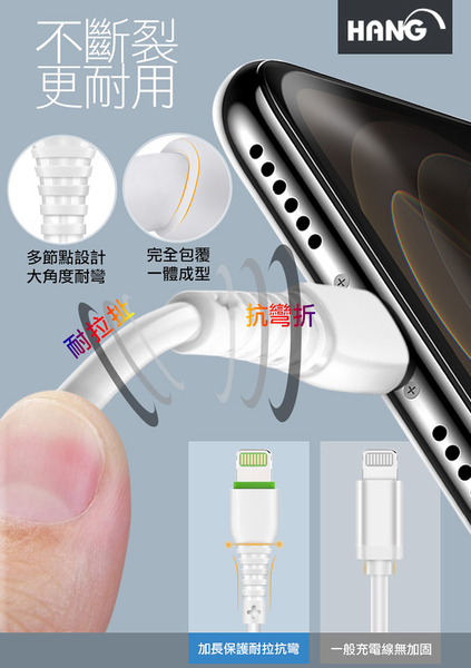 TOPCOM Type-C(PD)+USB雙孔快充充電器+2.6A iPhone/iPad系列Lightning 快充傳輸線R6-白100cm product thumbnail 8