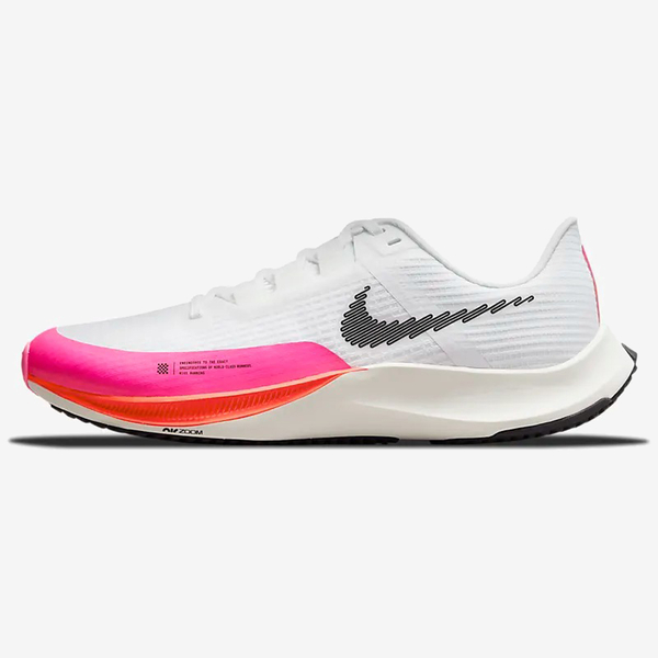 Nike Air Zoom Rival Fly 3 男鞋慢跑緩震網布透氣白桃紅黑【運動世界