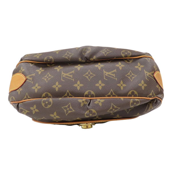 LOUIS VUITTON LV 路易威登 棕色 原花 PVC塗層帆布 Tulum GM 斜背包 M40075 【二手名牌BRAND OFF】 product thumbnail 4