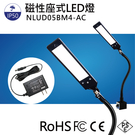 LED聚光燈 NLUD05BM4-AC 光通量:360lm 照度:170lx 7W IP50 2m電源供應器 LED工作燈/照明燈/機械自動化設備