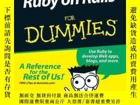 二手書博民逛書店Ruby罕見on Rails For DummiesY410016 Barry Burd ISBN:9781