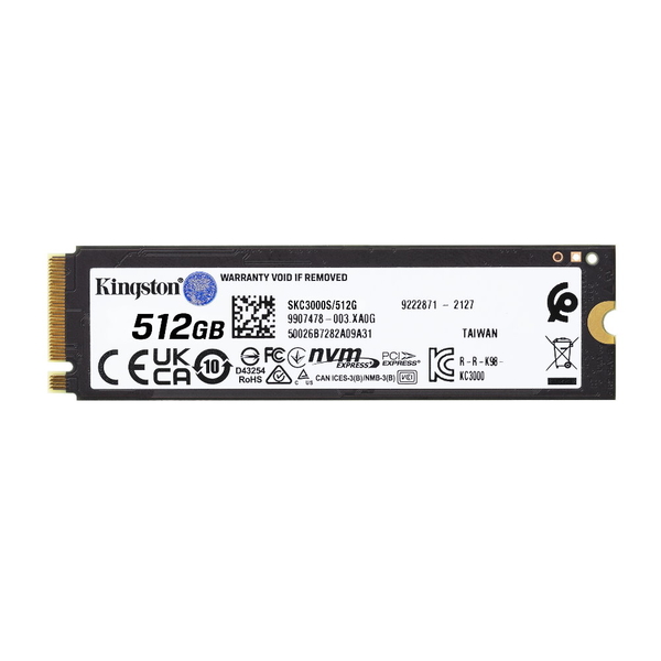 金士頓 Kingston KC3000 512G KC3000 PCIe 4.0 NVMe M.2 SKC3000S/512G SSD 固態硬碟