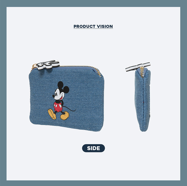 Disney 迪士尼 零錢包 休閒米奇 票卡零錢包 鑰匙包 收納包 悠遊卡 皮夾 PTD22-C6-22 得意時袋 product thumbnail 6