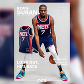 Nike 球衣 Nets 杜蘭特 KD 布魯克林 籃網 復古 藍紅 NBA 城市版 紐澤西【ACS】 DB4018-492